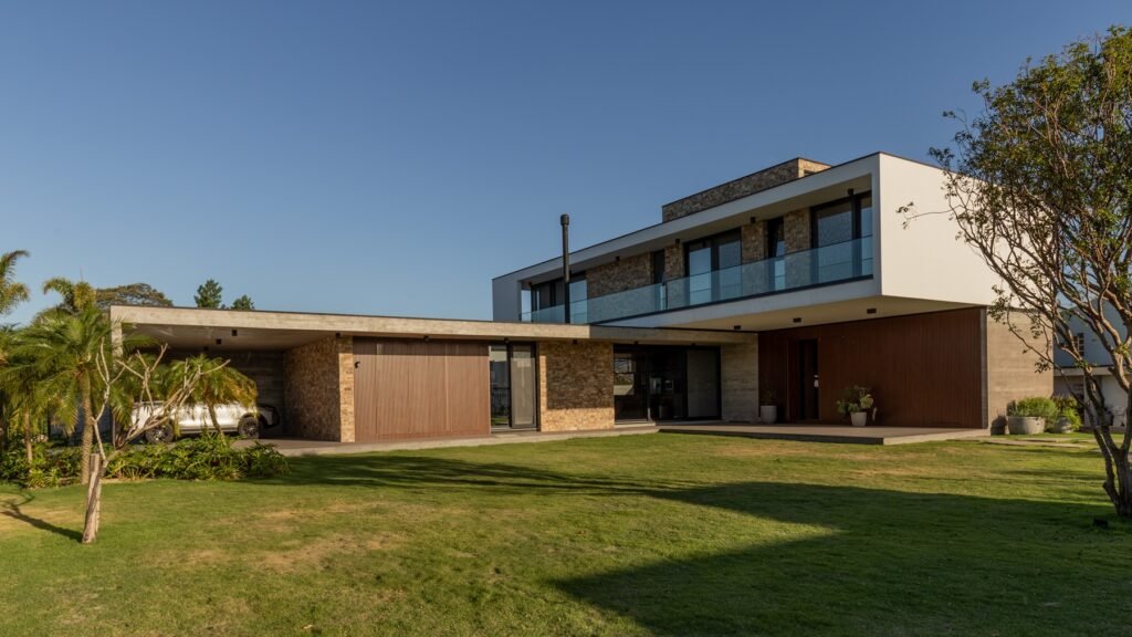 Casa em concreto aparente