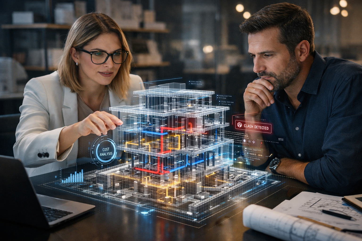 IA + BIM: A Revolução da Eficiência na Construção Civil